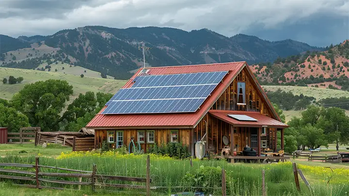 Solar Panels on a Homestead